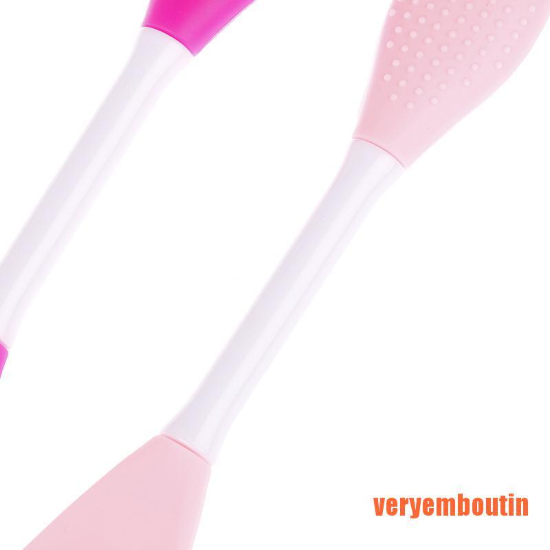 [Hàng mới về] Cọ đắp mặt nạ bằng silicone 2 mặt tiện dụng