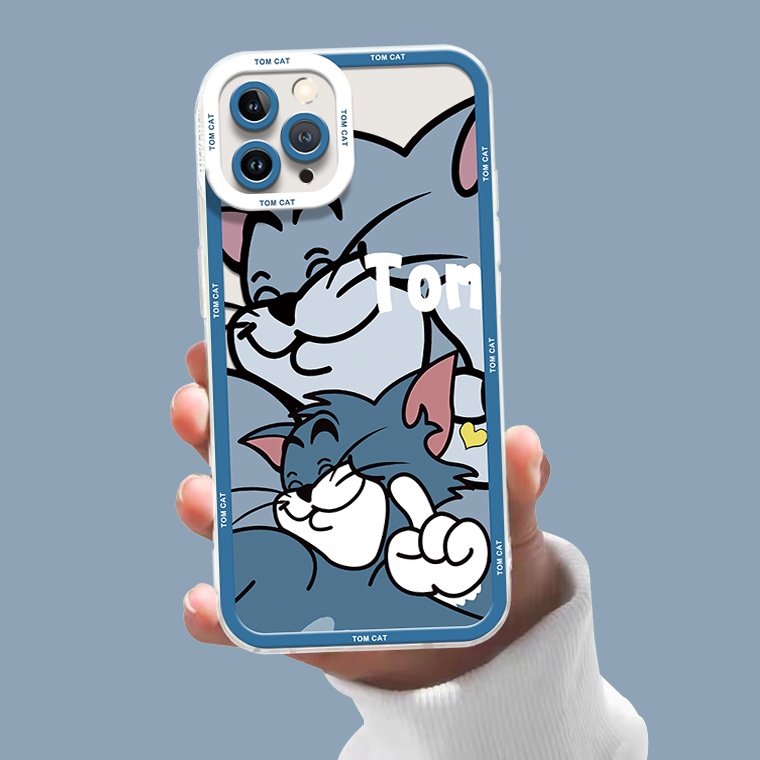 Ốp Điện Thoại Silicon TPU Mềm Trong Suốt In Họa Tiết Dễ Thương Cho IPhone 14 12 13 6 6S 7 8 Plus X XS XR 11 Pro Max