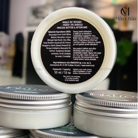Bơ dưỡng hình xăm InkTrox Dừa - Coconut & Mango Tattoo Process Butter 50ml/200ml
