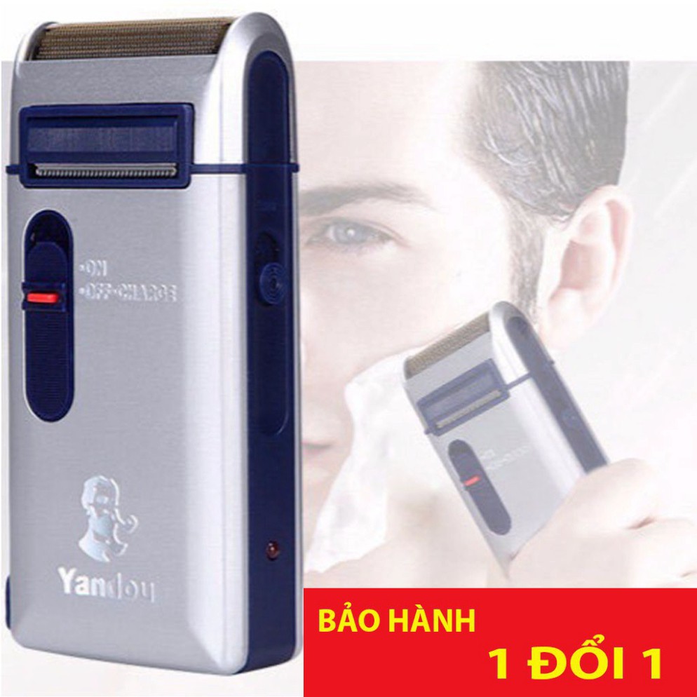 Combo một máy cao dâu và 1 bộ lưỡi đề phòng hãng MÁY CẠO RÂU SIÊU BỀN YANDOU SC-W301U