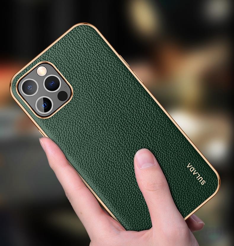 Ốp Lưng Da Pu Cho Iphone 12 Pro Max