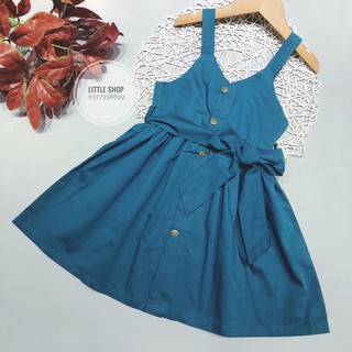 Đầm kate mịn cho bé gái