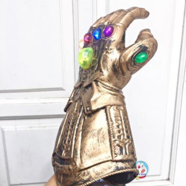 [nowship] Găng tay Thanos - Găng tay vô cực, dùng pin, có âm thanh và ánh sáng cao cap
