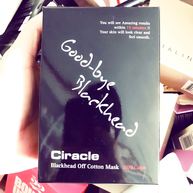 Lột mụn đầu đen Good bye blackhead ciracle.