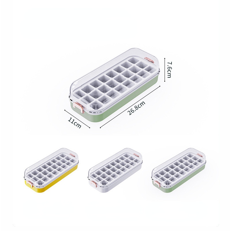 Khay Làm Đá Viên Chất Liệu Cấp Thực Phẩm Nhẹ Sang Trọng