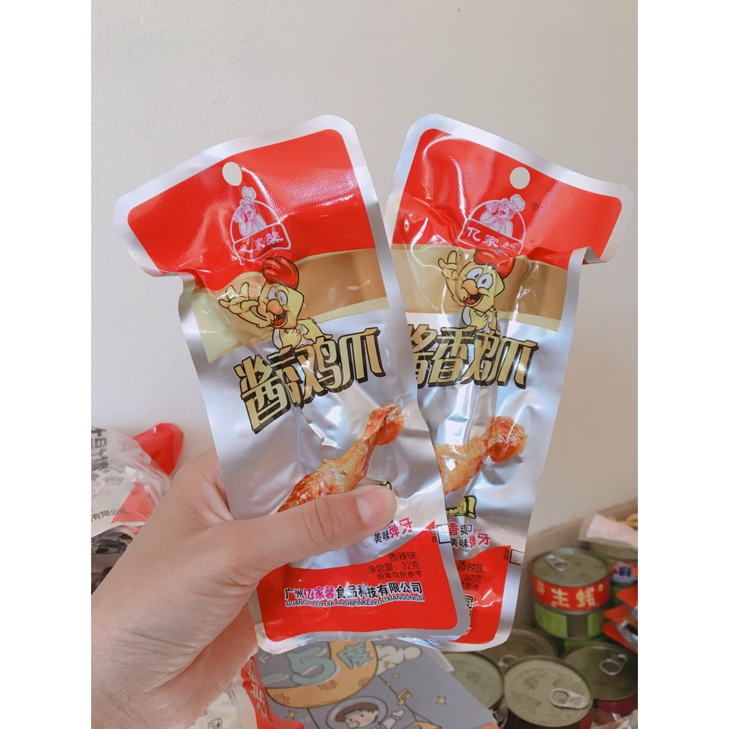 Bịch chân gà cay tứ xuyên 30 chân