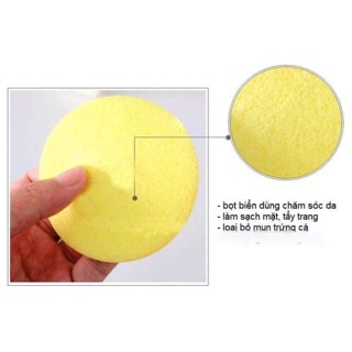 Mút Rửa Mặt Bọt Biển Gói 12 miếng