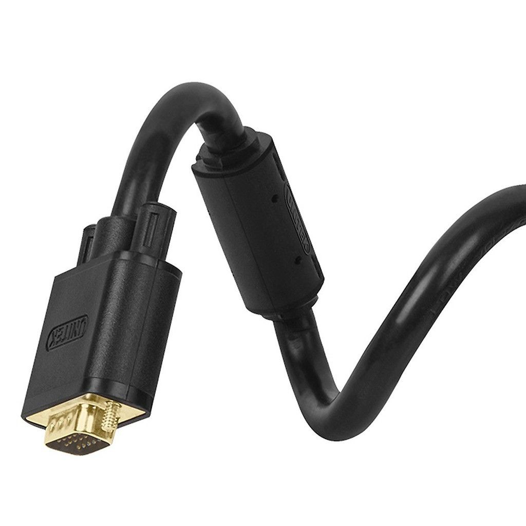 Cáp VGA 2 đầu đực 1.5m Unitek Y-C503A - Dây VGA chống nhiễu Unitek 1.5m