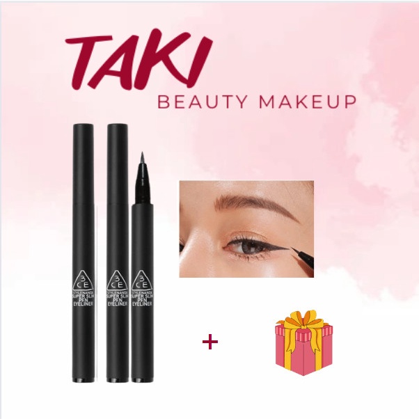 Kẻ Mắt Dạ 3CE Super Slim Pen Eyeliner