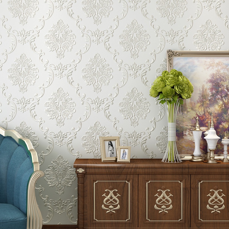 Giấy Dán Tường Chống Thấm Nước Phong Cách Châu Âu Trang Trí Nhà Cửa