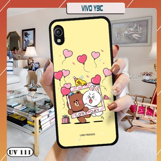 Ốp lưng điện thoại Vivo Y91C  - lưng nhám viền dẻo