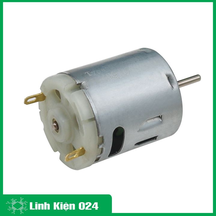Động cơ 335 5-12VDC trục 2.3mm 8000RPM, motor chế máy khoan siêu khỏe