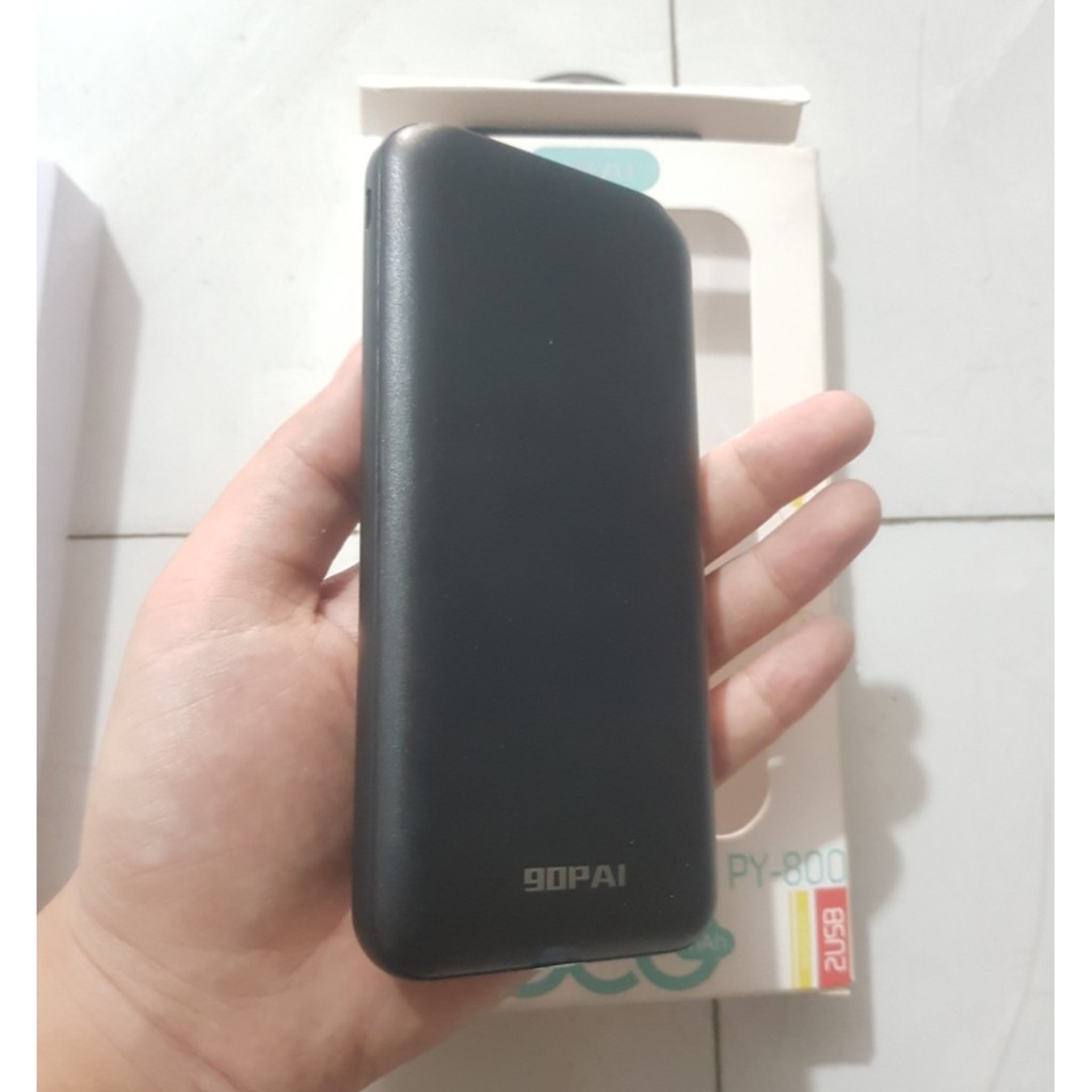 Pin sạc dự phòng 10000 mah PY 800 Black- GOPAI