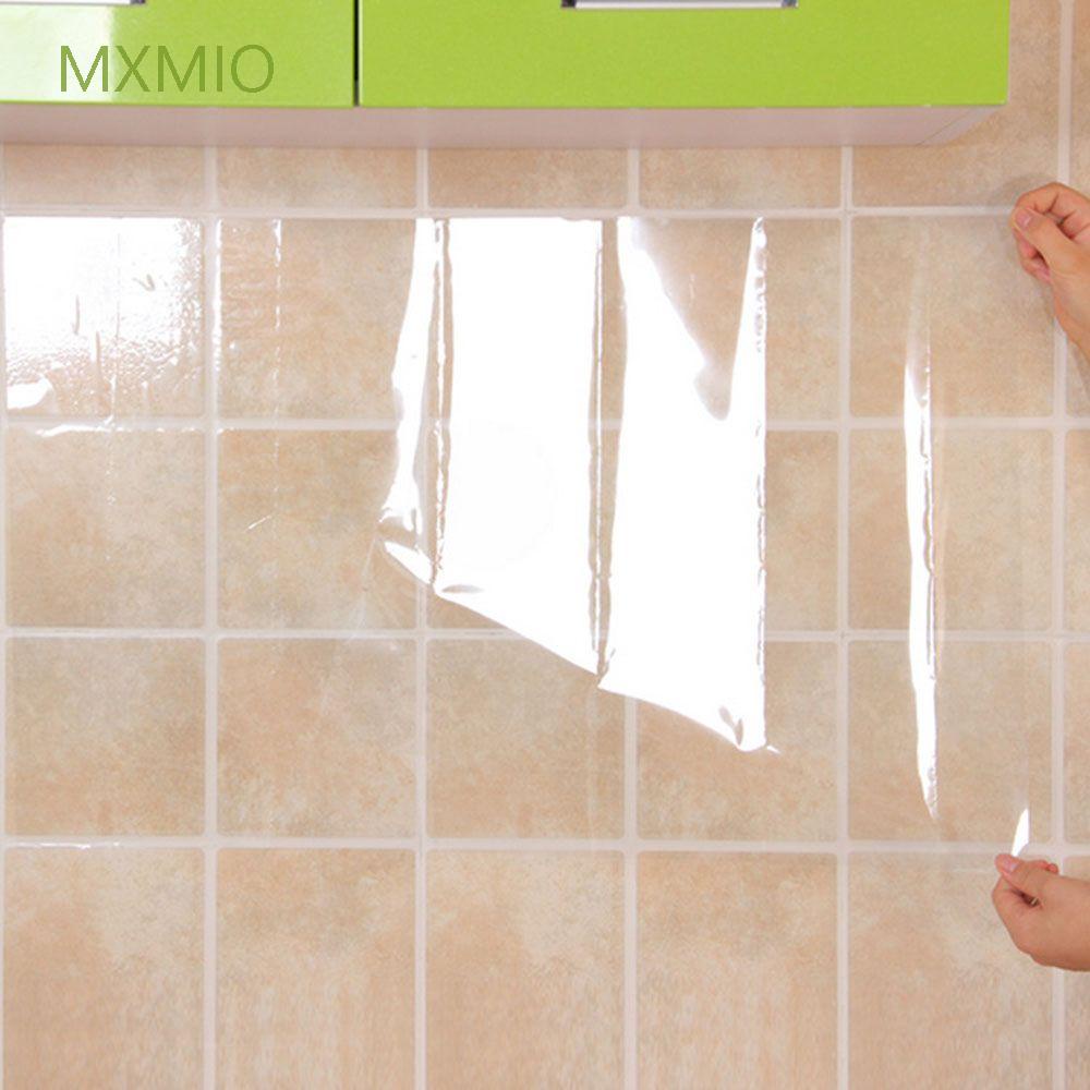 Hàng mới về Miếng dán tường trong suốt bảo vệ nội thất nhà bếp khỏi dầu bắn cháy nổ