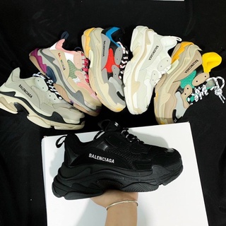 Giày thể thao nữ balen triple s chuẩn 1-1 full size 36-43,đế nặng 1,8 kg