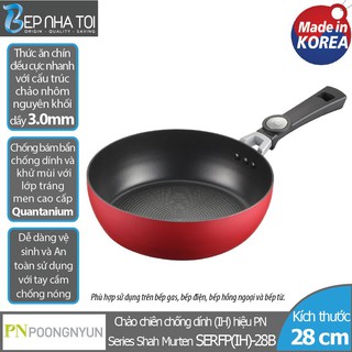 Chảo nhôm chống dính hiệu PoongNyun SERFP-28B