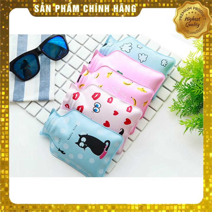 Túi Nước Chườm Nóng Lạnh Size Trung 15.5cm Mini Bỏ Túi- Phukientuiloc