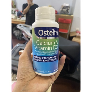 Ostelin calci vitamin d3 130 viên - canxi ostelin bầu 130v