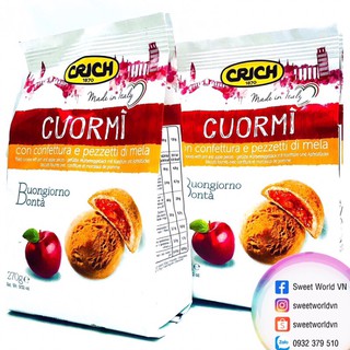 Bánh nướng nhân mứt táo Crich - Ý
