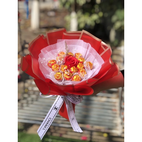 Bó hoa keo mút xinh mix hoa 15cNT27921