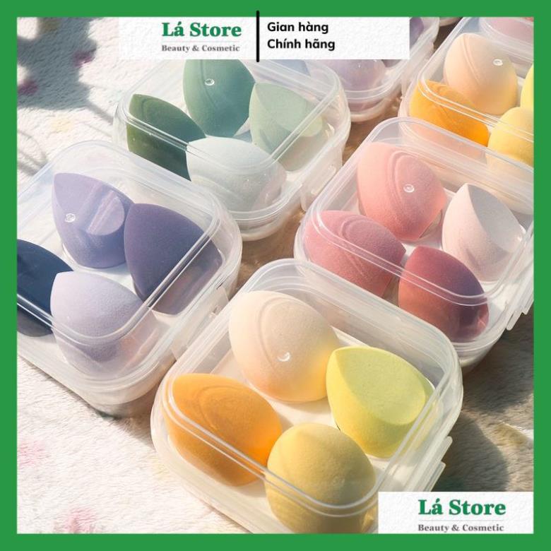 Bông Mút Tán Kem Nền Phấn Trang Điểm Hồ Lô Nội Địa Trung - Màu Ngẫu Nhiên