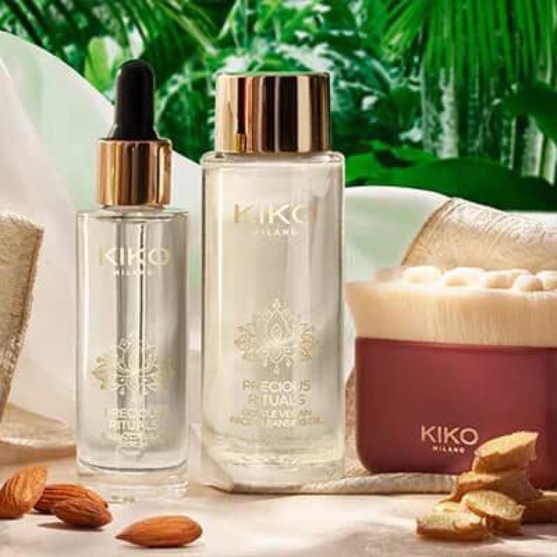 Dầu tẩy trang kiêm dưỡng ẩm chăm sóc da Kiko dòng Vegan 100ml