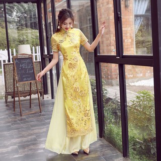 Chinese Style Long Cheongsam