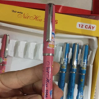 Combo bút 1 hop but Hồng Hà 2256 +12 ngòi