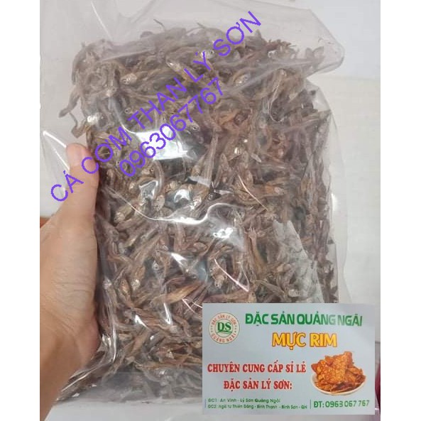 CÁ CƠM THAN LÝ SƠN (Bịch 0.5 Kg)
