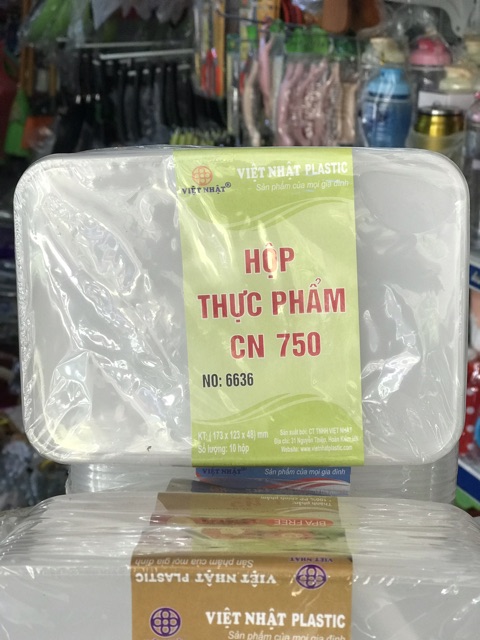 SET 10 HỘP ĐỰNG THỰC PHẨM  VIỆT NHẬT