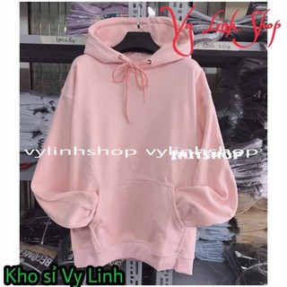 Áo HOODIE BASIC Trơn 8 Màu UNISEX