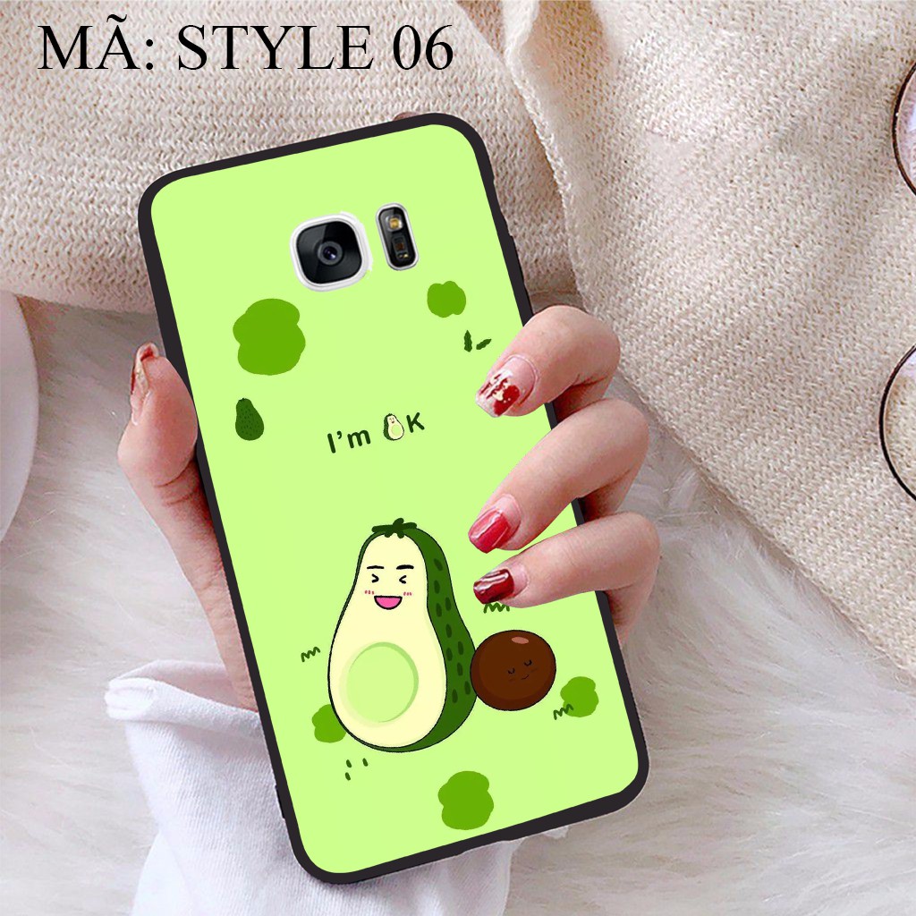 Ốp lưng Samsung S7 Edge viền dẻo TPU BST Phong cách