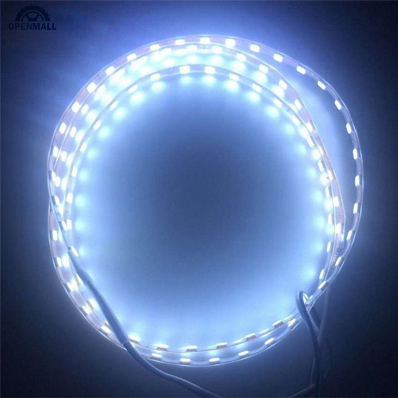 Đèn LED dải 90 cm SMD 3528 Băng linh hoạt Đèn dải băng Ray Đèn nội thất ô tô Đèn khí quyển 12V