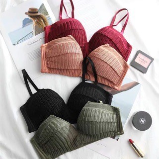 Set đồ lót nữ ❤️FREESHIP❤️ Bộ Đồ Lót Spice Girl Ren Đan - Áo Lót Nâng Ngực Thông Hơi Không Gọng | BigBuy360 - bigbuy360.vn