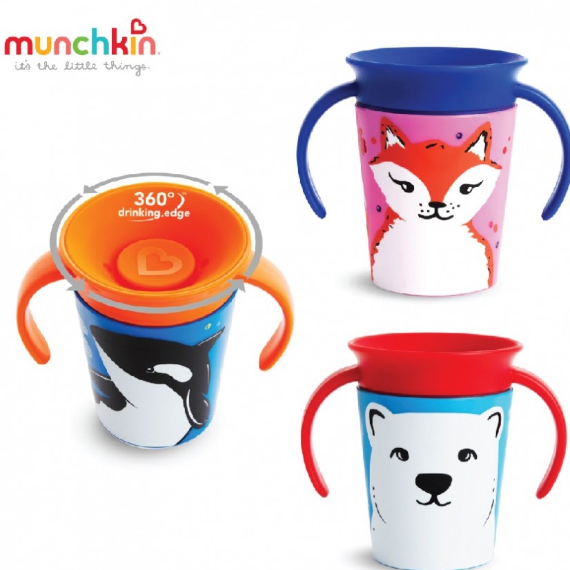 Cốc 360 độ Munchkin Deco 177ml mới