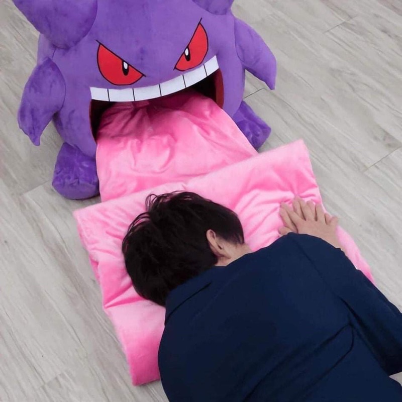 Bộ chăn ga gối hình thú pokémon gengar