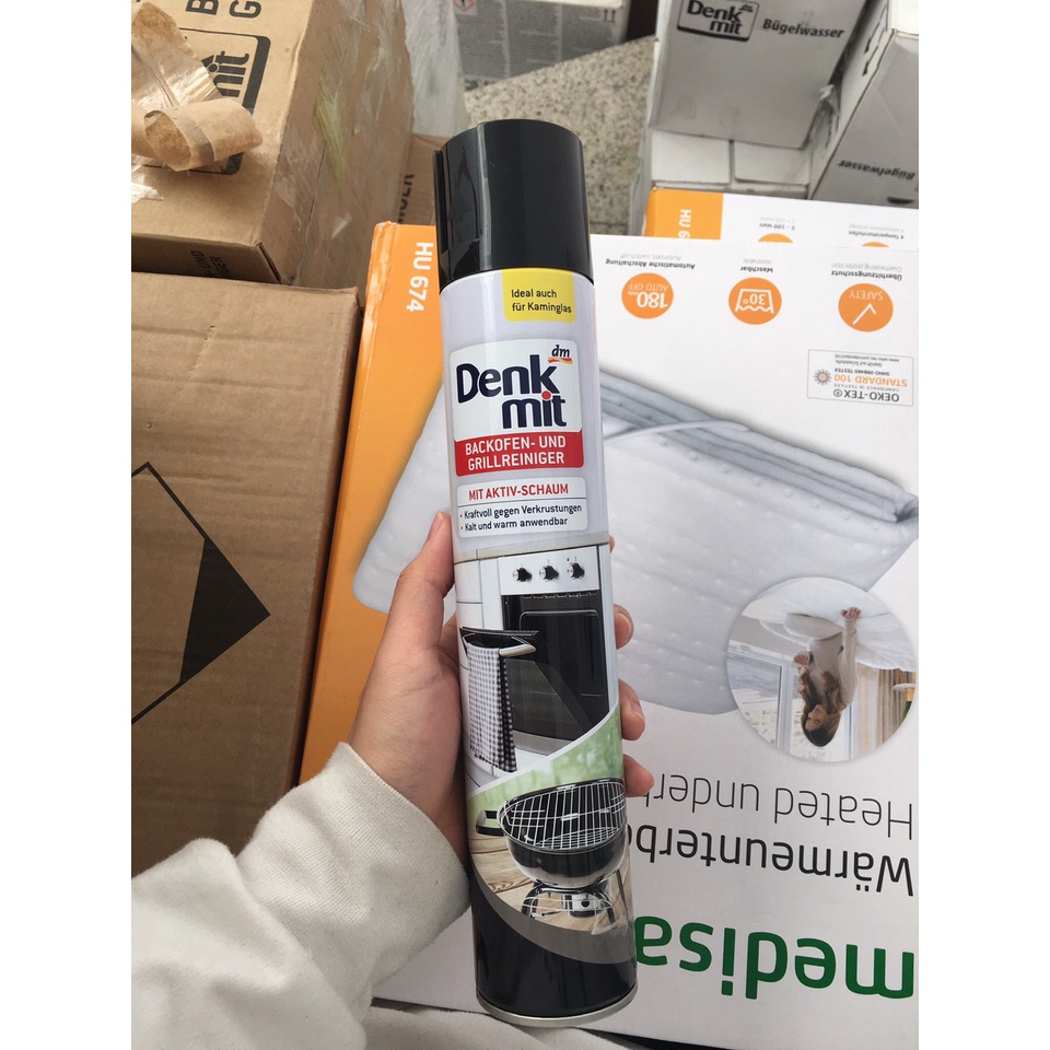 Bình Xịt Vệ Sinh Lò Nướng, Lò Vi Sóng, Nồi Chiên Không Dầu Denkmit 500ml Tomlige