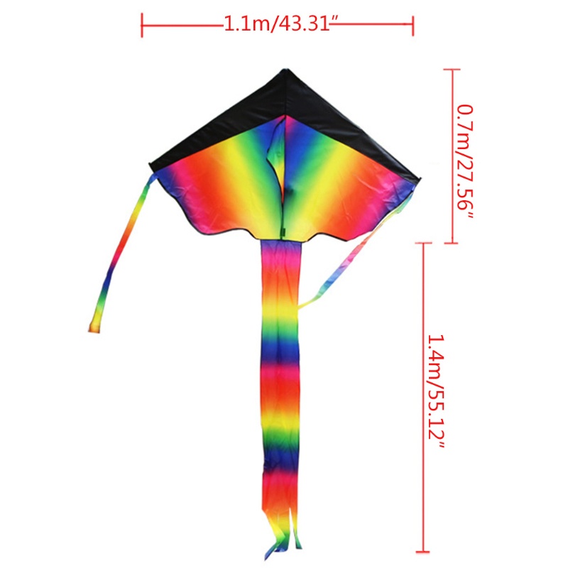 Bộ Diều Đồ Chơi Màu Cầu Vồng Cho Bé