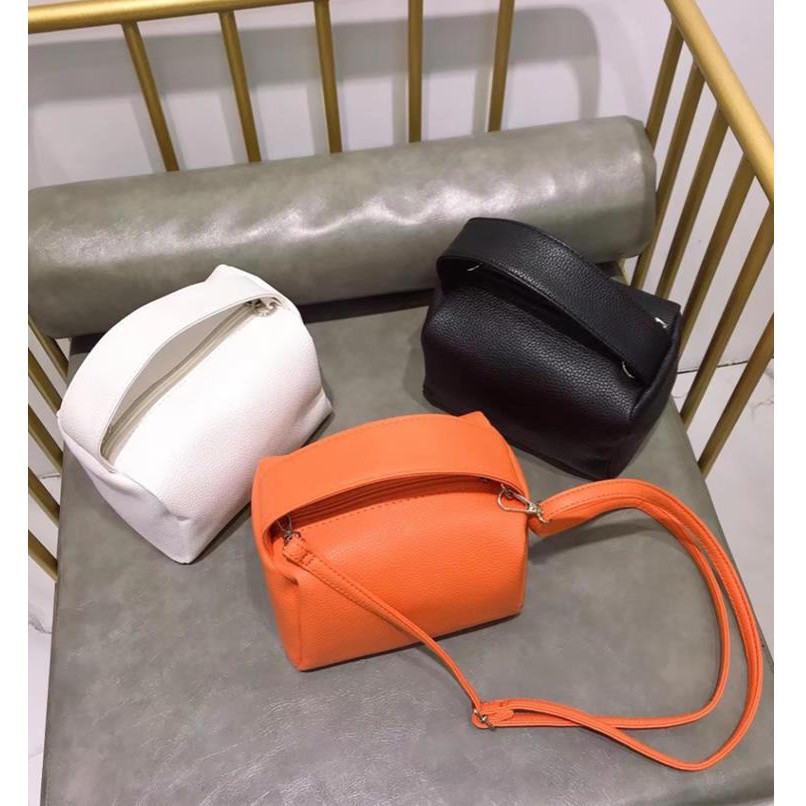 Túi Xách mini Hình Quả Cam Phong Cách Hàn Quốc Cho Nữ