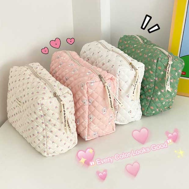 Túi Đựng Mỹ Phẩm Thiết Kế Phong Cách Hàn Quốc Dễ Thương