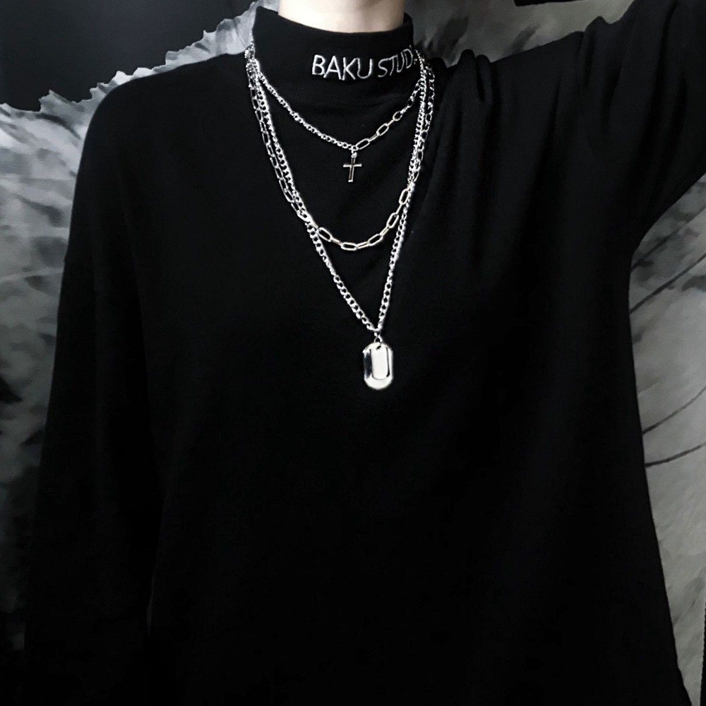 Vòng Cổ Nhiều Lớp Thời Trang Cá Tính