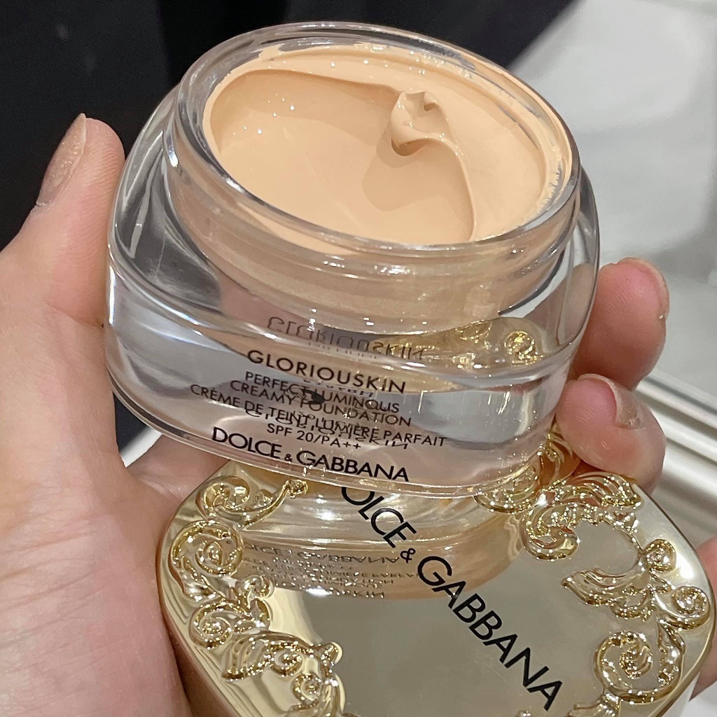 Kem Nền Dolce &amp; Gabbana D&amp;G Gloriouskin Perfect Luminious Creamy Foundation (Full box 30ml)