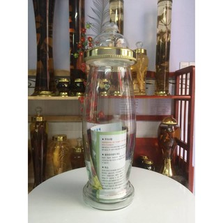 Bình thuỷ tinh ngâm rượu Hàn Quốc 10lit ( hình sâm )