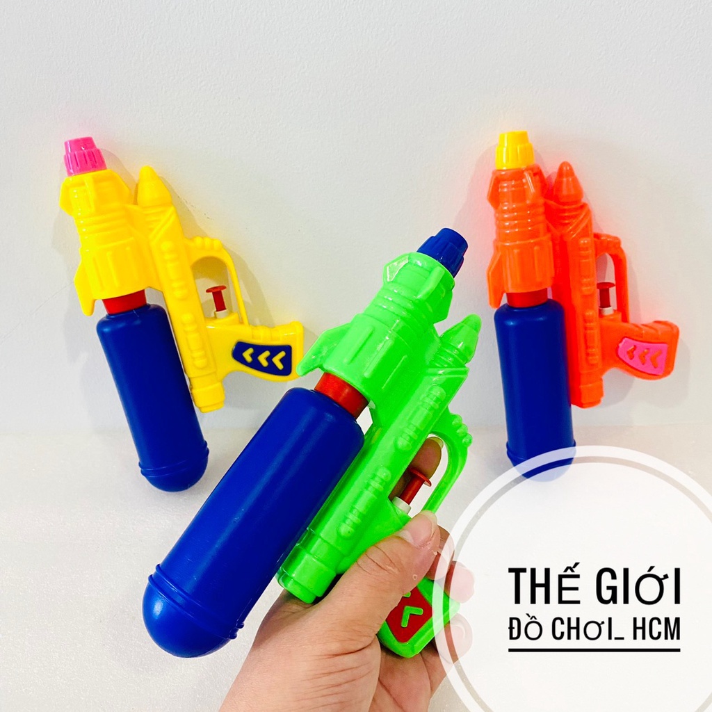 Đồ chơi trẻ em súng bắn nước mini dễ thương dành cho bé đi bơi, tắm biển, phun nước