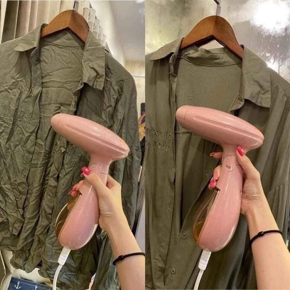 Bàn ủi hơi nước cầm tay, máy ủi hơi nước cầm tay gấp gọn du lịch hàng chính hãng Sokany 1500W