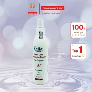 [HÀNG TỐT] Sữa dinh dưỡng dành cho tóc uốn xoăn Kella Shine Curl Enhancing Liquid - 200ml