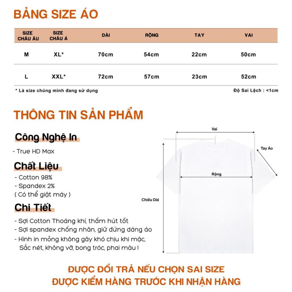 Áo phông unisex dáng rộng NELLY chất cotton in hình my vietnam new