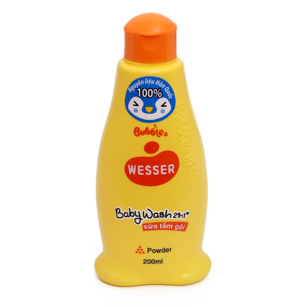 Sữa tắm gội Wesser hương phấn 200ml date xa