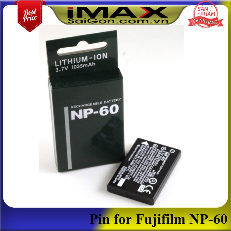 Pin thay thế pin máy ảnh Fujifilm NP-60