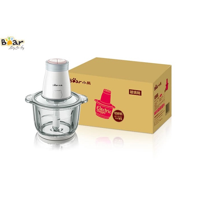 Máy Xay Thịt Đa Năng Bear, Máy Xay Thực Phẩm, Xay Tỏi Ớt, Hạt CÀ Phê, Các Loại Hạt Ngũ Cốc_BẢo Hành Chính Hãng 18 Tháng